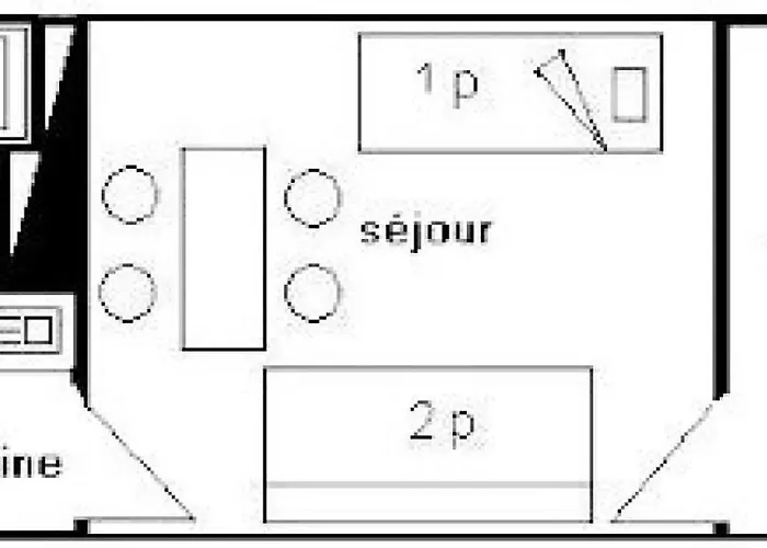 Le France - 2/3 Pers - Le France - 102fr- Plagne Centre Mae-9554 * Ла-Плань